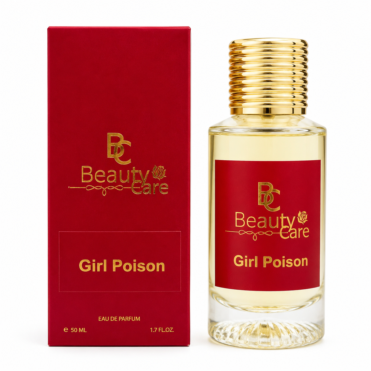 Beauty Care Girl Poison Eau de Parfum 50ml – Elegant Long-Lasting Fragrance for Women