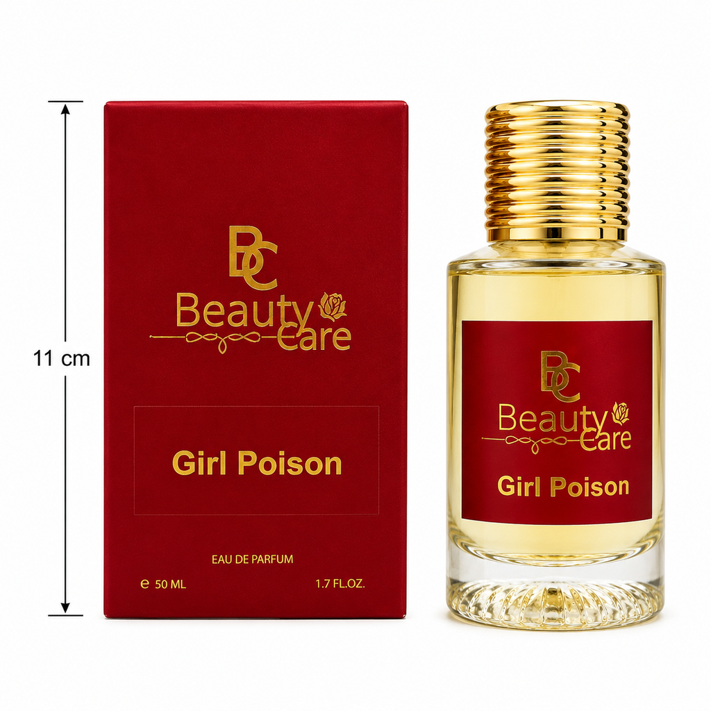 Beauty Care Girl Poison Eau de Parfum 50ml – Elegant Long-Lasting Fragrance for Women