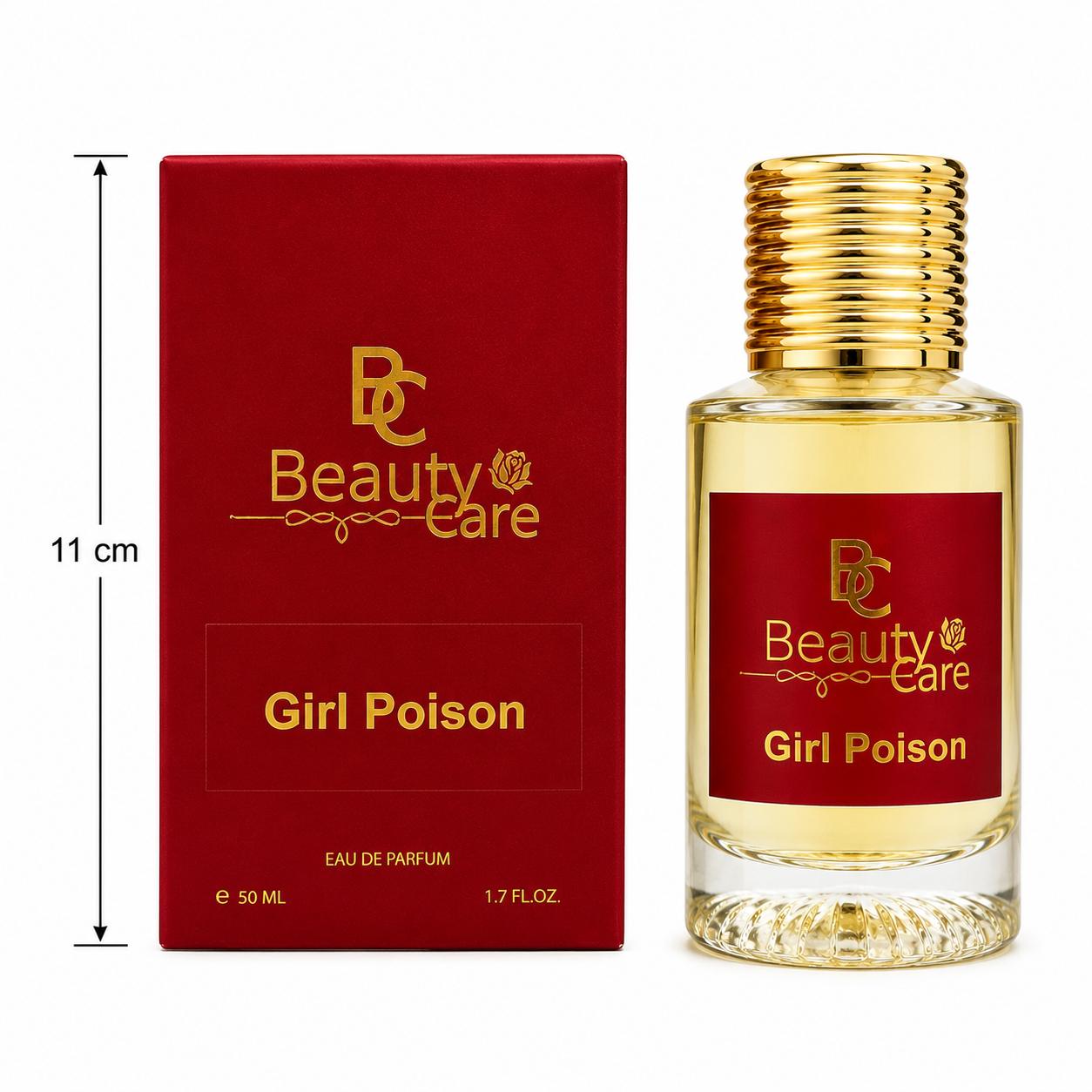 Beauty Care Girl Poison Eau de Parfum 50ml – Elegant Long-Lasting Fragrance for Women
